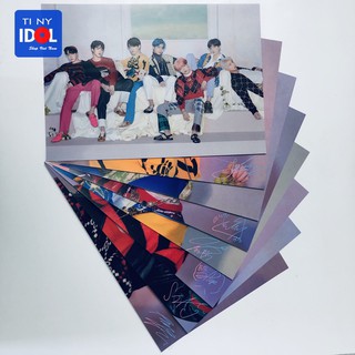Poster BTS A4 2019 Map Of The Soul: Persona Ver 4 8T Chữ Ký