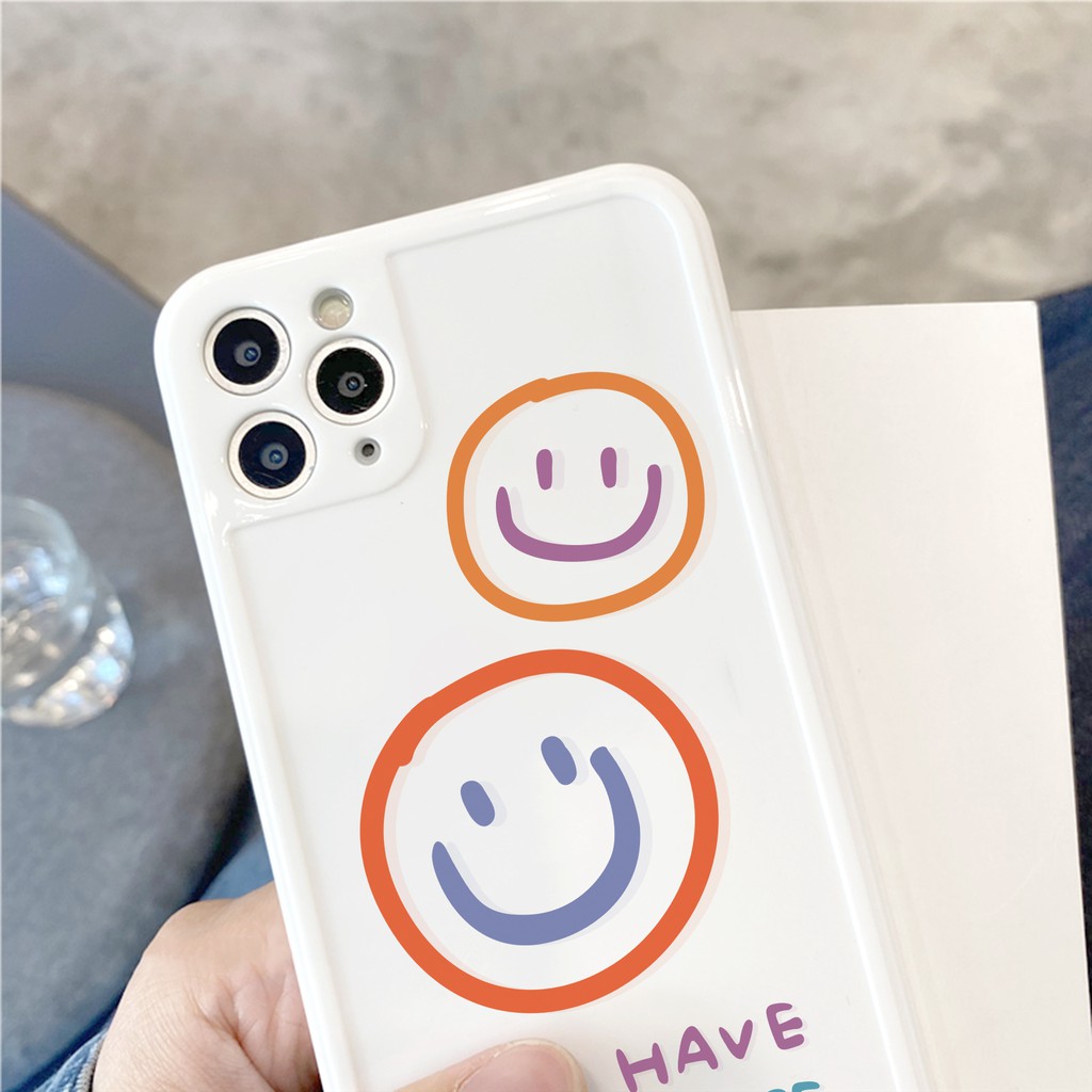 Ốp lưng iphone Haha bóng cạnh vuông 5/5s/6/6plus/6s/6splus/7/7plus/8/8plus/x/xr/xs/11/12/pro/max/plus/promax | BigBuy360 - bigbuy360.vn
