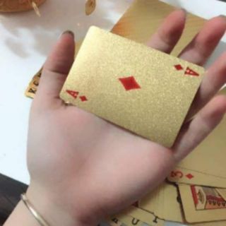 BỘ BÀI MẠ VÀNG 24K