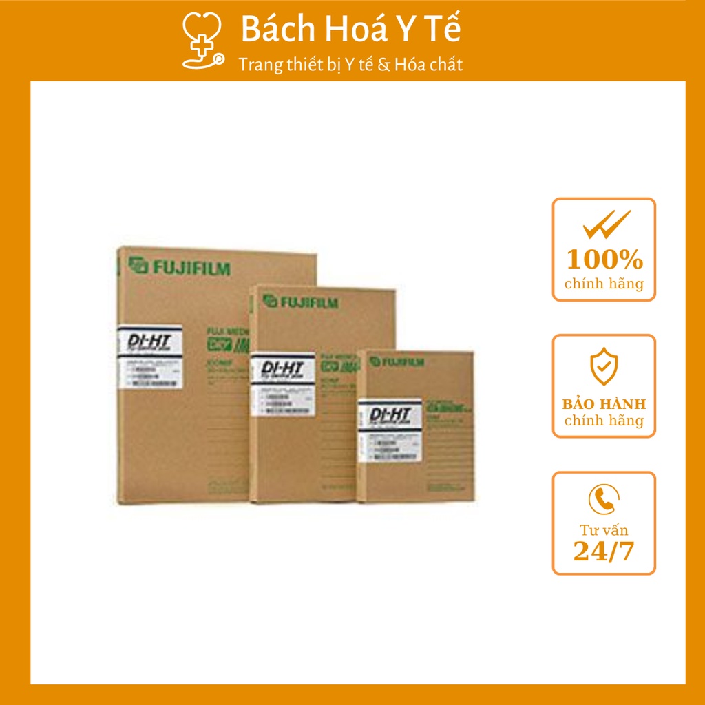Film Xquang Fujifilm DI-Hl , Phim X Quang kích cỡ 26x36, 150 Tờ/ Hộp