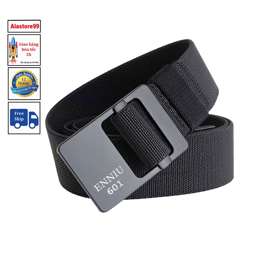 Dây lưng nam trẻ trung vải bố bền đẹp, dây nịt bụng nam thời trang TL23