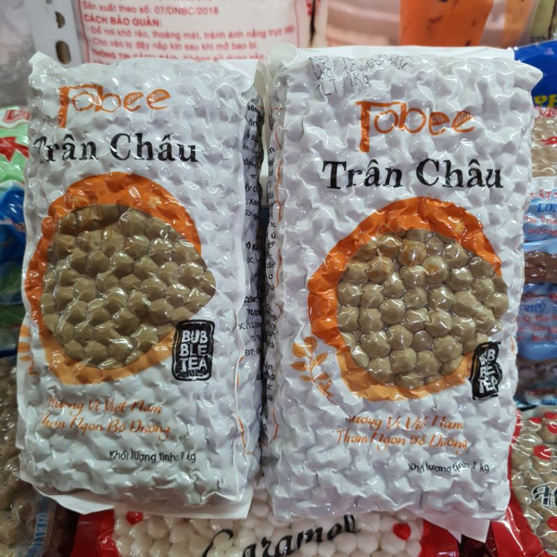 TRÂN CHÂU NÂU VỊ CARAMEL - 1kg (Date tháng 10)
