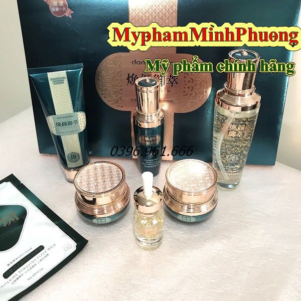 Bộ mỹ phẩm hoàng cung xanh 6in1   (giành cho da nám nặng, nám lâu năm)