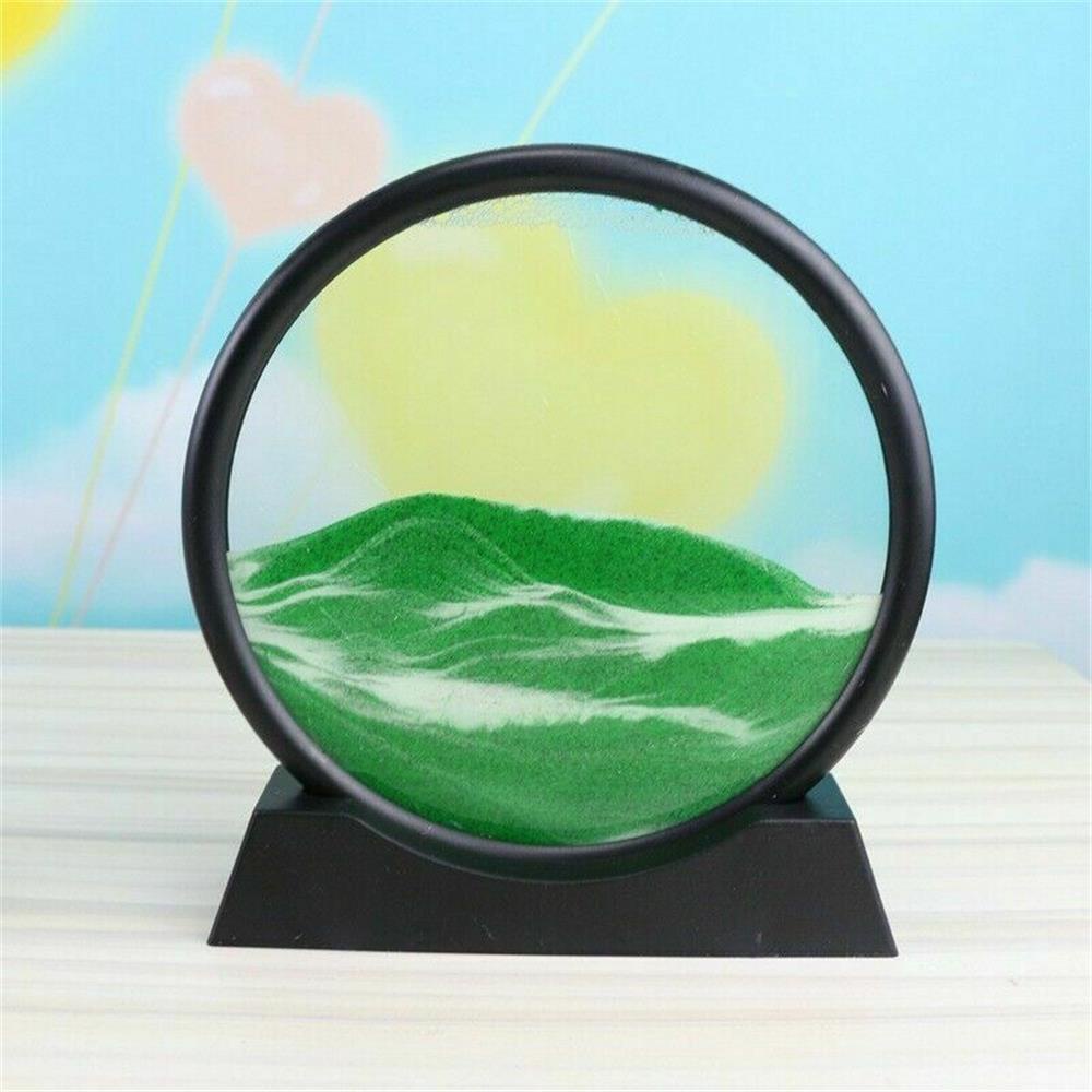 Khung tranh cát 3D nhiều màu sắc bắt mắt trang trí nội thất phong cách hiện đại