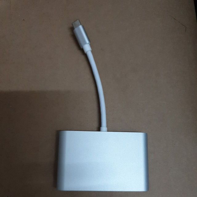 Cáp chuyển Type C sang Vga+ Usb3.0+ Type c