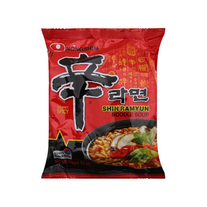 [Lốc 5 Gói] Mì Cay Hàn Quốc Shin Ramyun Nongshim (120g / Gói) - ĂN VẶT | BigBuy360 - bigbuy360.vn