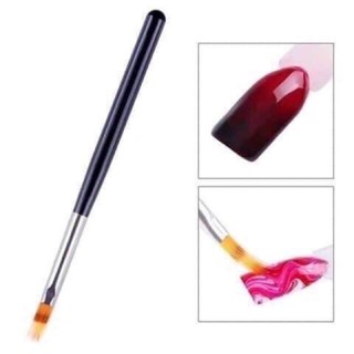 Cọ ombre thưa cán gỗ trang trí Nail