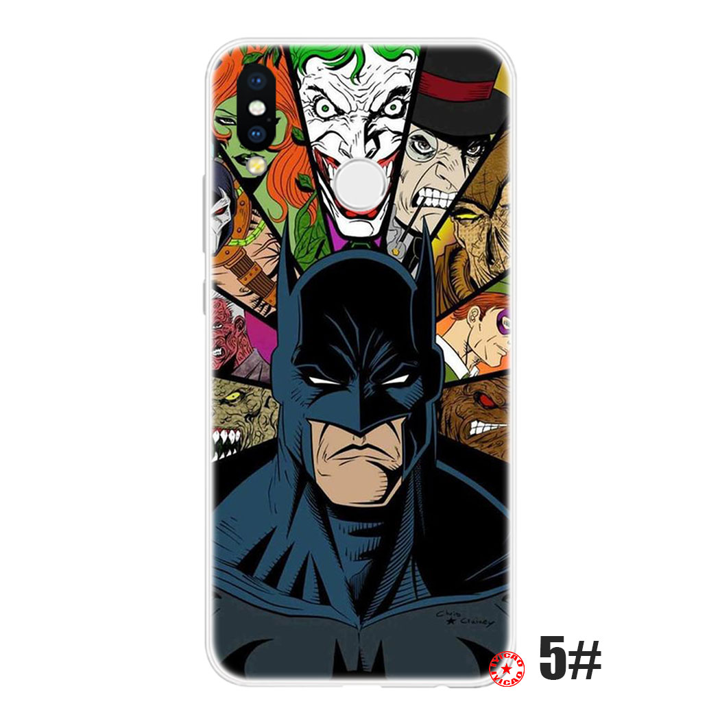 Ốp Điện Thoại Trong Suốt Hình Batman Cv18 Cho Samsung Galaxy J2 J4 J5 J6 J7 J8 Plus Prime M20 M31