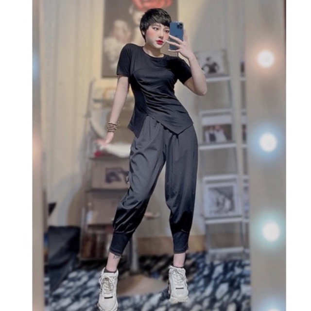 QUẦN JOGGERS QUẦN BO GẤU QUẦN THỤNG CÁ TÍNH QUẦN BIGSIZE ẢNH CHỤP THẬT