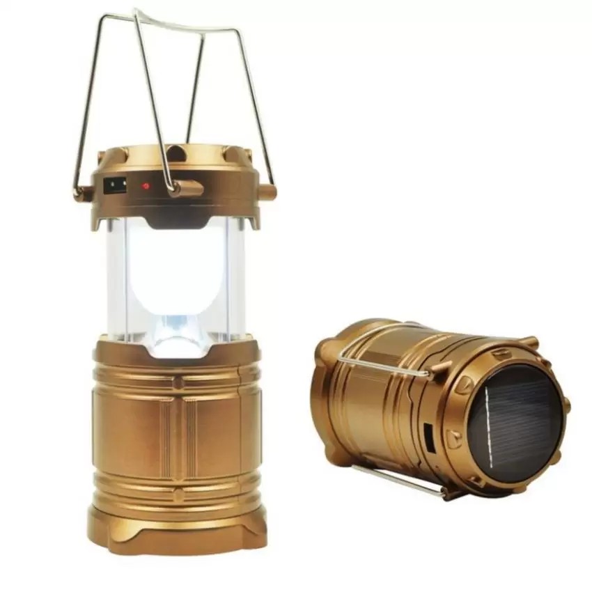 Đèn LED măng xông năng lượng mặt trời kiêm pin dự phòng Đồng