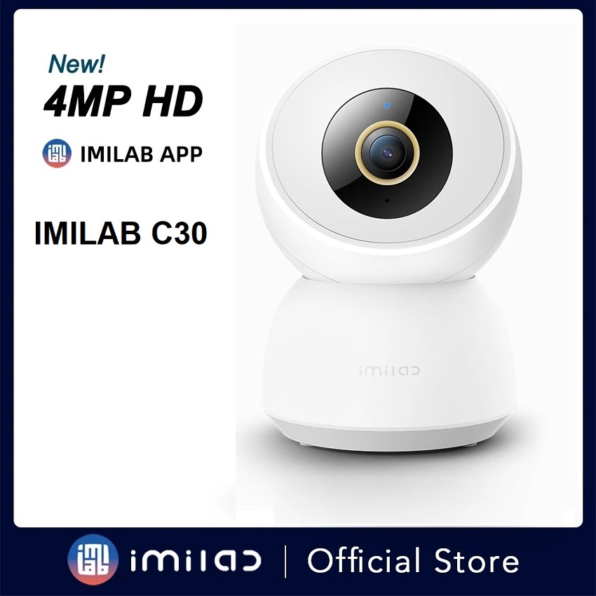 Camera giám sát ip Imilab C30 QHD 2.5K Bản Quốc Tế, Lens F1.4, 2 băng tần wifi,hồng ngoại 6x940nm | BigBuy360 - bigbuy360.vn