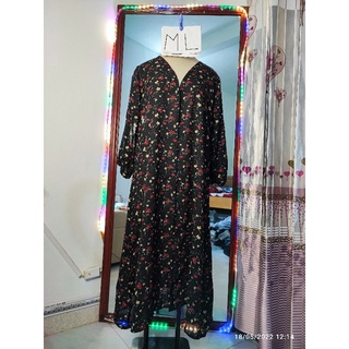Váy nhật dáng dài
