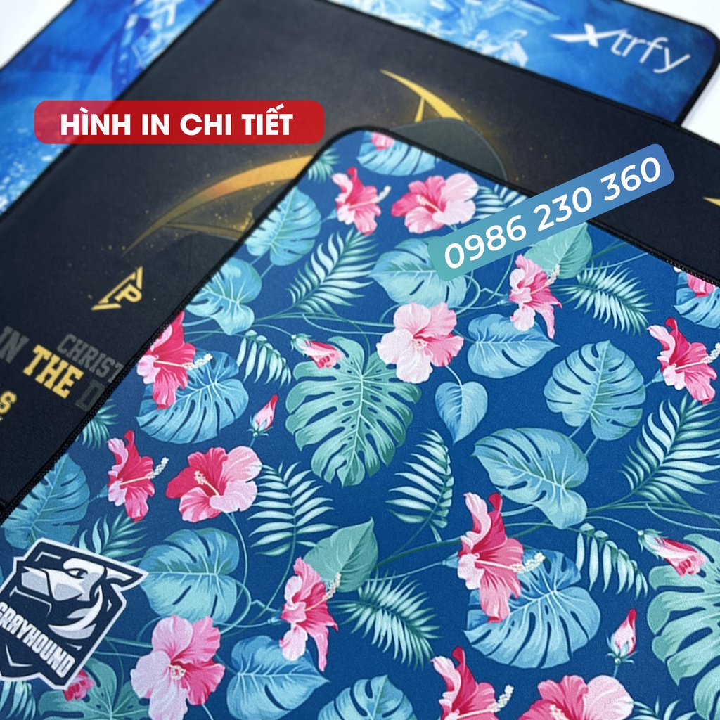 Lót Chuột Cỡ Lớn , Lót Chuột Gaming - 40x45 Bo Viền 360 Độ - Nhiều Mẫu Lựa Chọn - Hình In Chi Tiết
