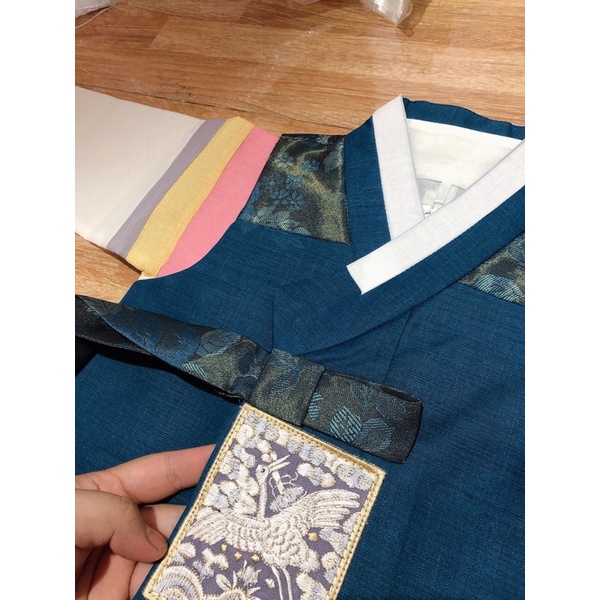 Bộ Hanbok bé trai hàng  hàn 100% chuẩn auth