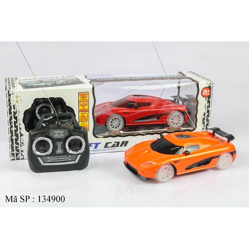 Đồ Chơi xe điều khiển 7 đ.tác bánh đèn xe hơi