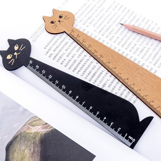 Thước kẻ hình mèo con 15cm mira