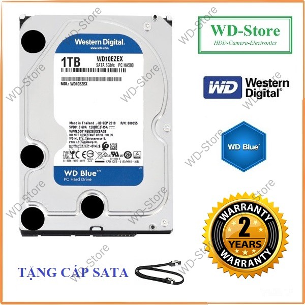 Ổ cứng HDD WD 1TB Blue New chính hãng