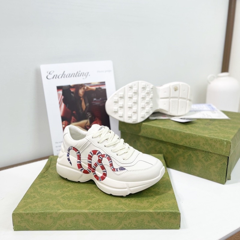 Giày thể thao sneaker guci rắn fullbox