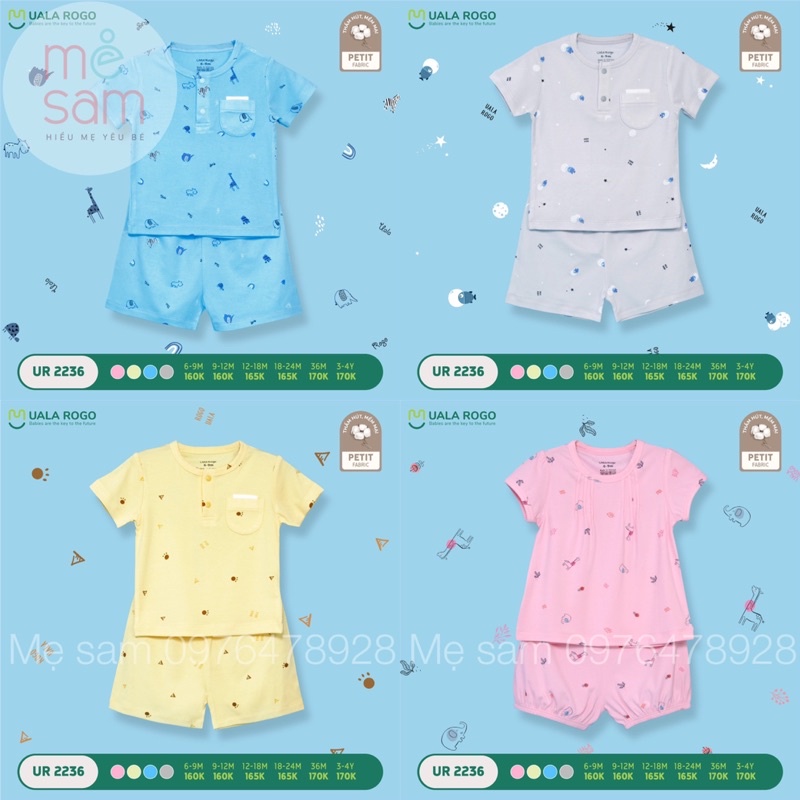 Bộ cộc tay petit Ualarogo UR 2236