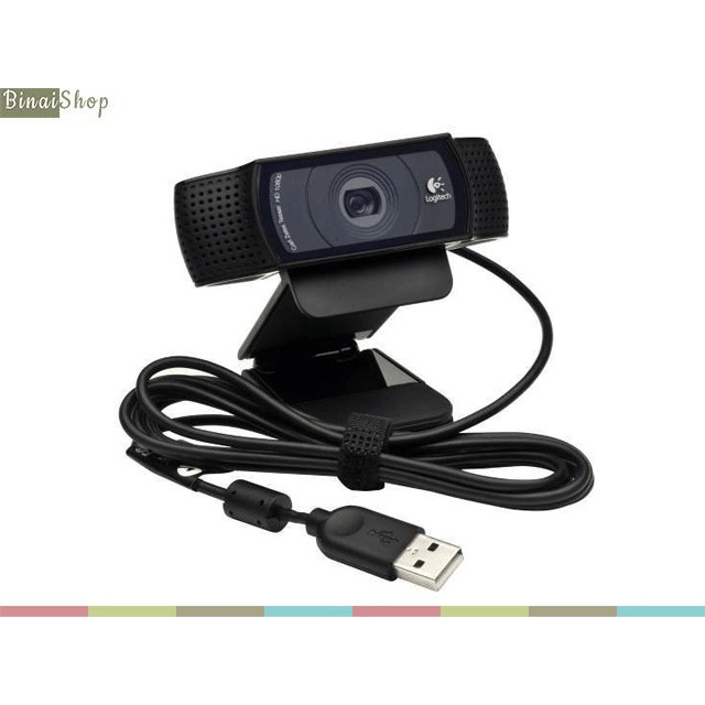 Logitech C920 Pro - Webcam HD 1080p, Tích Hợp Micro Stereo | BigBuy360 - bigbuy360.vn