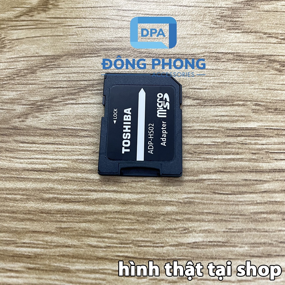 Adapter Thẻ Nhớ Toshiba Chuyển Đổi Thẻ Nhớ Micro SD Sang SD Chính Hãng