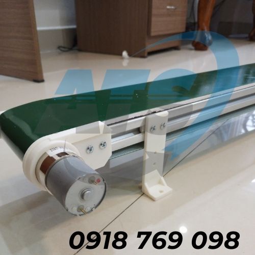 Mô hình băng tải mini chiều rộng 10cm