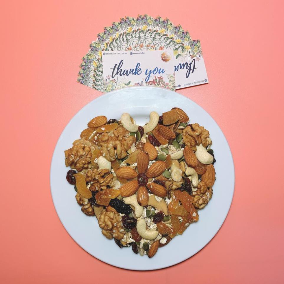 Granola siêu Hạt & Quả NOFA 600gr, Ngũ cốc giảm cân thêm Macca, Óc chó đỏ, Dâu tây | BigBuy360 - bigbuy360.vn