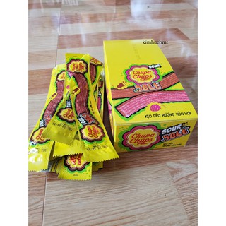 Kẹo Dẻo Chupa Chups Sour Belt (1 thanh dẻo)