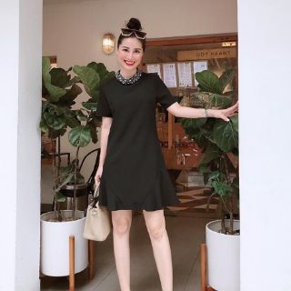 VÁY MIUMIU CỔ ĐÁ SIÊU XINH