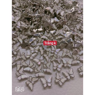 phụ kiện đá hình bướm gắn móng tay nail