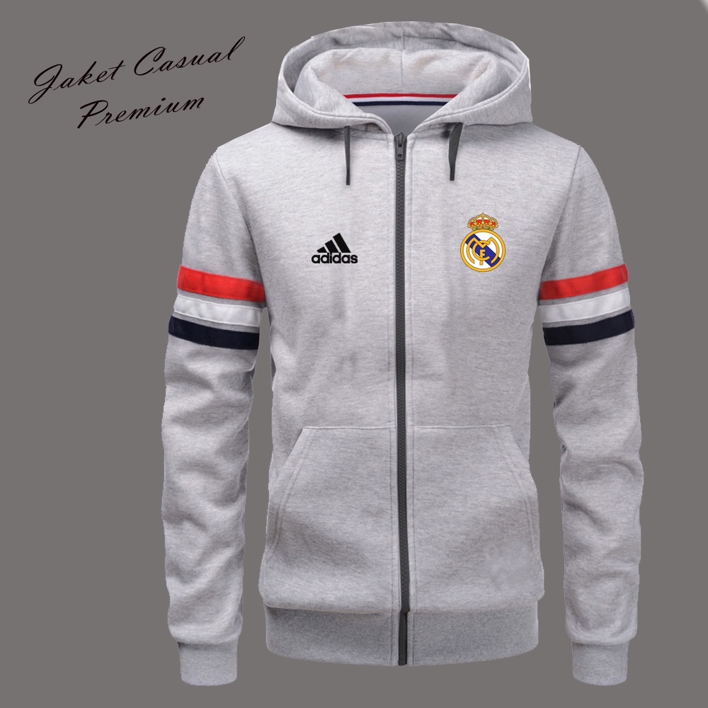 Áo Hoodie Nam In Chữ Real Madrid