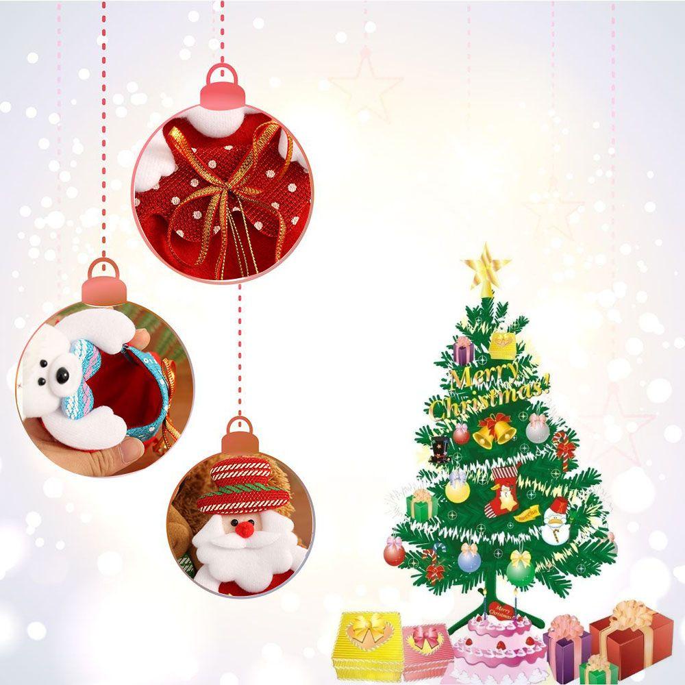 Ông Già Noel / Người Tuyết Dễ Thương Dùng Trang Trí Cây Thông Giáng Sinh