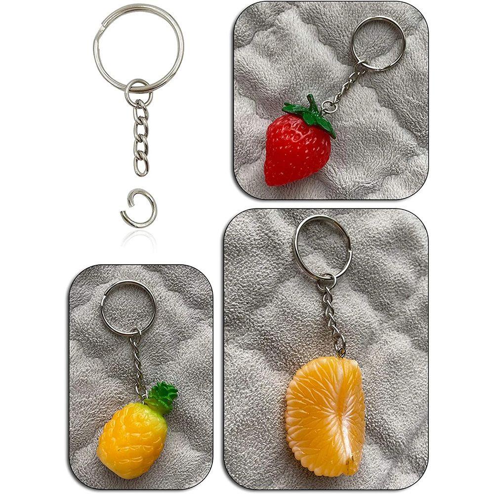 LAYOR 10/20Pcs 10/20Pcs Keyring Fashion Accessories Keyfob Keychain|Pendant Metal Split Ring Key Holder Rings