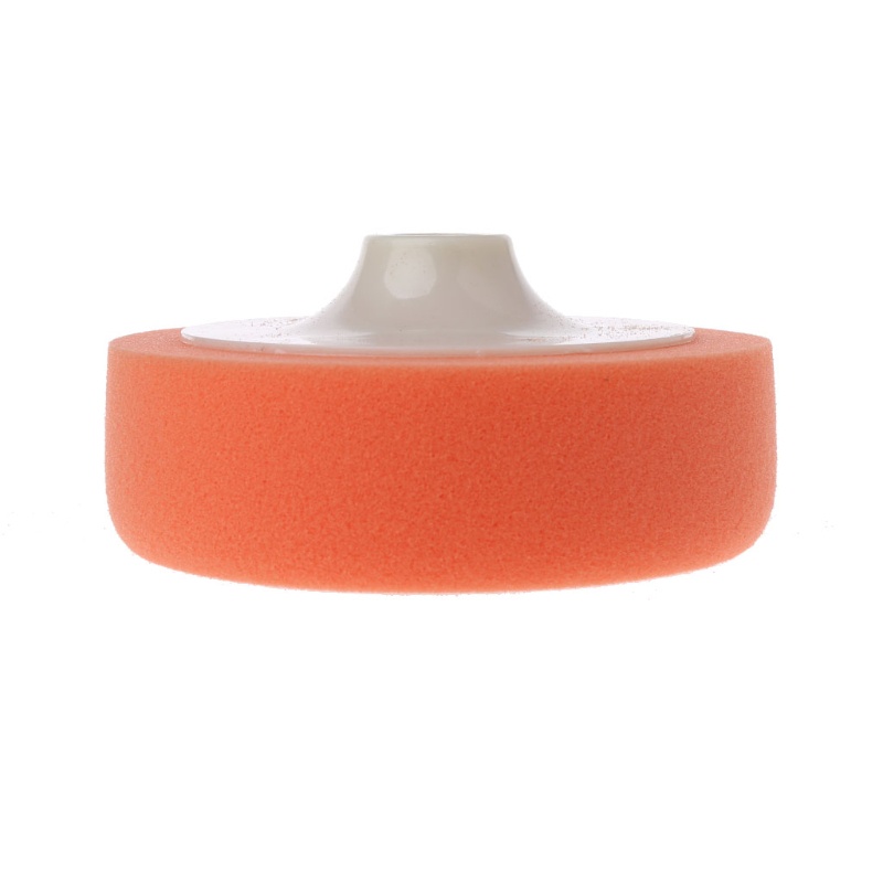 Đĩa Xốp Đánh Bóng Xe Hơi Màu Cam Kích Thước 6 Inch 15cm Chất Lượng Cao
