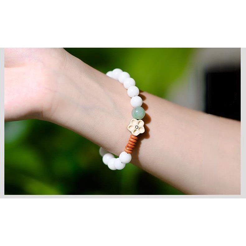 Dây Đeo Điện Thoại Chuỗi Hạt Bồ Đề Nhiều Vòng Tươi Mới