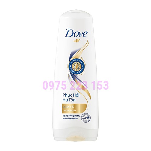 Kem Xả Dove Phục Hồi Hư Tổn (170g)