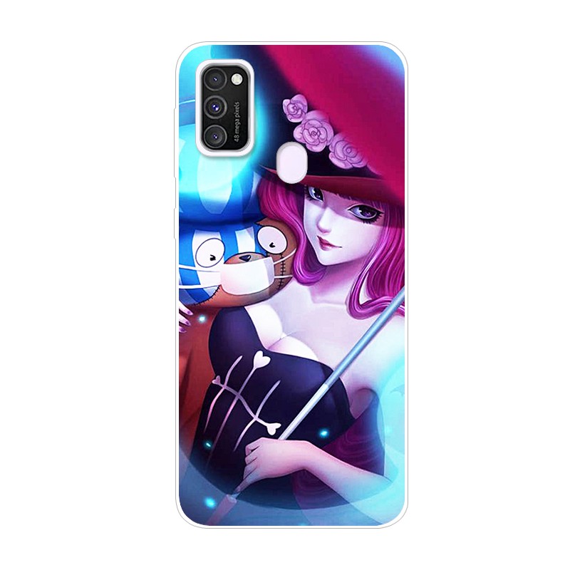 Samsung Galaxy M30S TPU Silicone Cartoon Case for Samsung M30S M 30S  Casing Printed Anime Soft Case