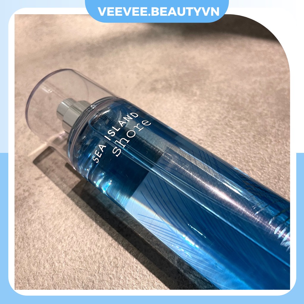 Body Mist SEA ISLAND SHORE - Xịt Thơm Toàn Thân Bath and Body Works BBW Khử Mùi Nước Hoa Nữ Thơm Lâu