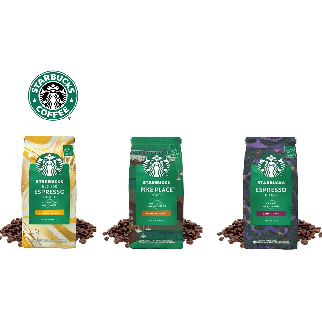 Cà phê hạt đã rang Starbucks 200g