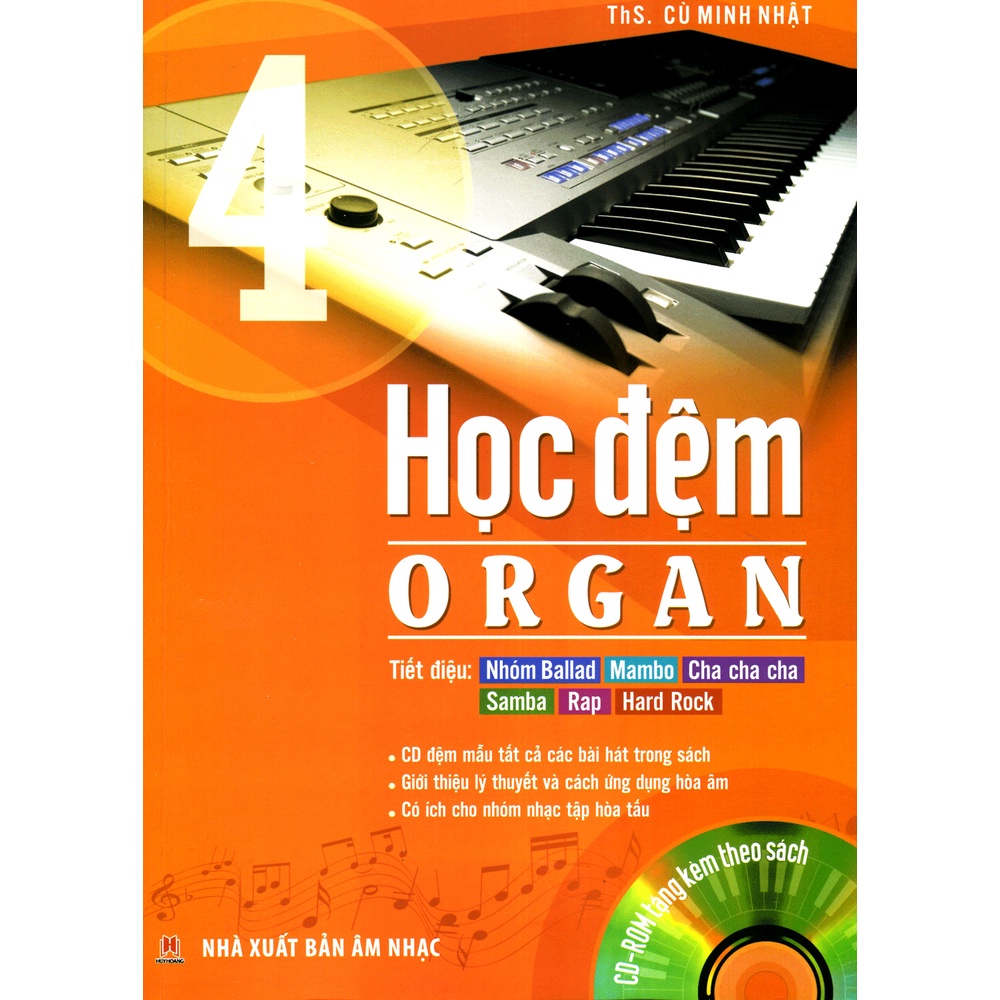 Sách - Học Đệm Organ (Tập 4)