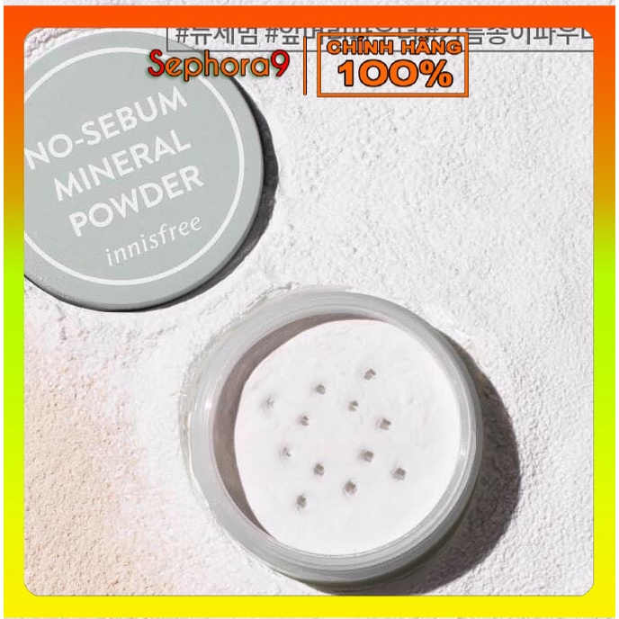 [Nhiều Màu Vỏ] Phấn phủ Hàn Quốc dạng bột khoáng Innisfree No Sebum Mineral Powder kiềm dầu mịn da | BigBuy360 - bigbuy360.vn