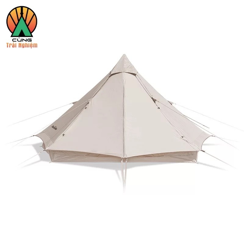 [CHÍNH HÃNG] Lều Dã Ngoại Cắm Trại Glamping NatureHike Brighten 6.4 Chống Nắng NH20ZP004