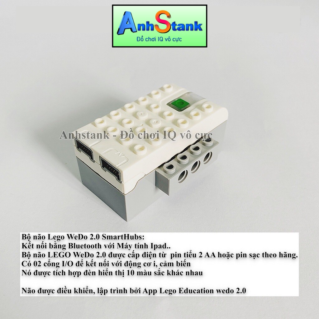 Phụ kiện lego wedo 2.0 bộ não smart hub động cơ motor sensor cảm biến nghiêng cảm biến chuyển động bảo hành 1:1