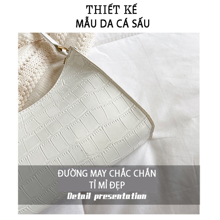 Túi Kẹp Nách Nữ Đeo Vai Thời Trang Cao Cấp Túi Xách Nữ Đi Làm Đi Chơi Đựng Đồ Cá Nhân Tuxa