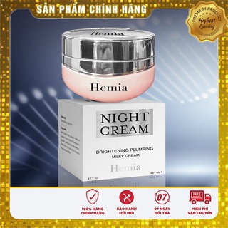 Kem face hemia, kem face night cream hemia hàn quốc hộp 35gr