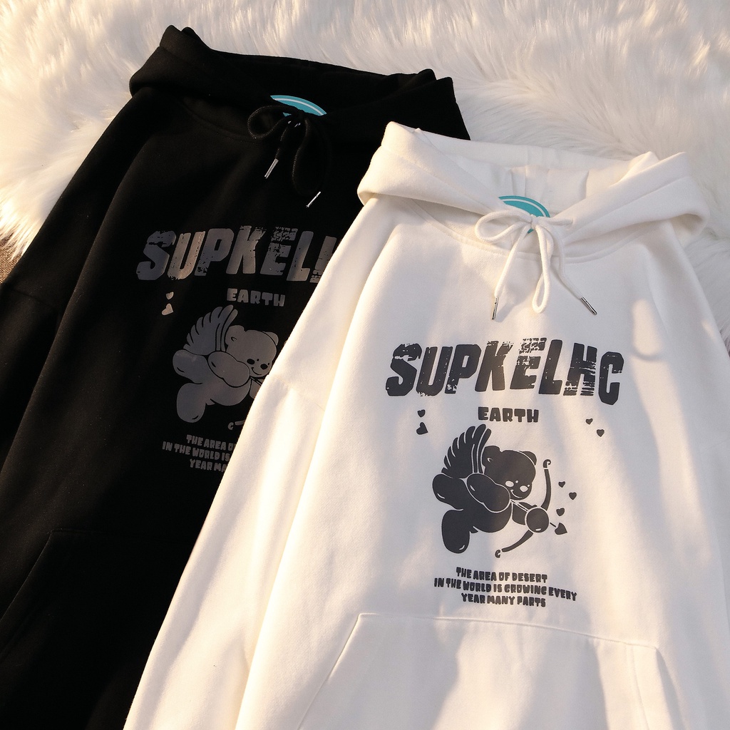 Áo Nỉ Zip Foruyfs PEONYB Nữ [FREESHIP] 🌸 Sweater cao cổ dài tay bồng, thun hoodie form rộng cá tính Ulzzang 🌸 | BigBuy360 - bigbuy360.vn