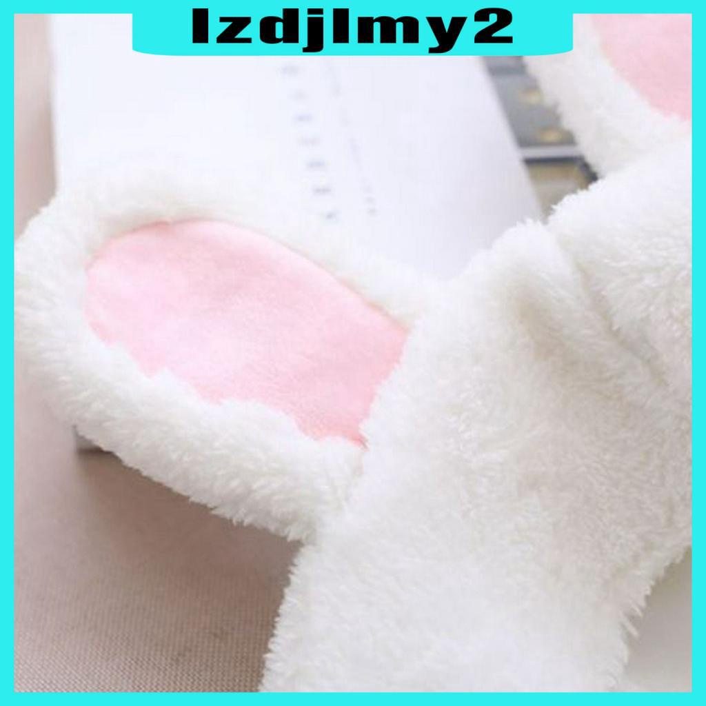 Mũ Trùm Đầu Phối Tai Thỏ Đáng Yêu Dành Cho Nữ