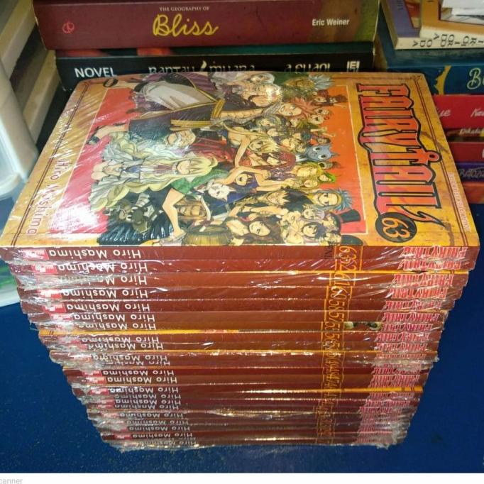 Truyện Tranh Mới Nhất: Loạt Phim FAIRY TAIL 1-63 (Mới, Seal, ORIGINAL)!!!!