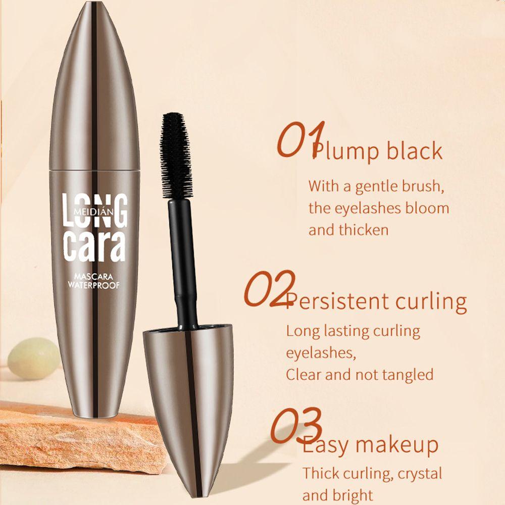 Mascara 4D Màu Đen Kháng Nước Lâu Trôi Chuốt Dài Mi