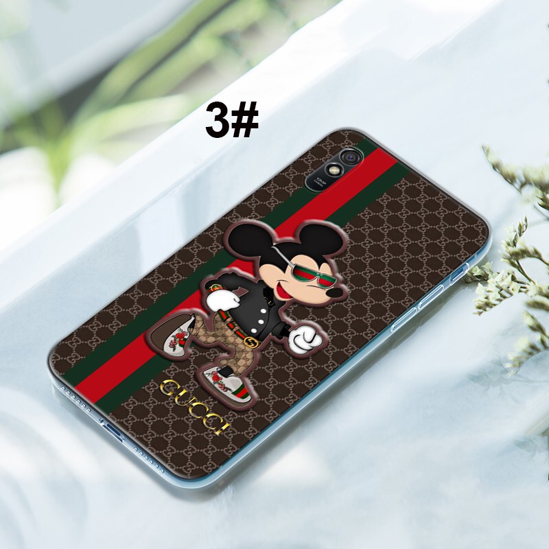 Xiaomi Redmi S2 9A 5 Plus Note 9s Mi A3 Pocophone F1 Mi8 Lite Silicone Soft transparent Case 87LU Mickey Minnie Mouse Ready Stock